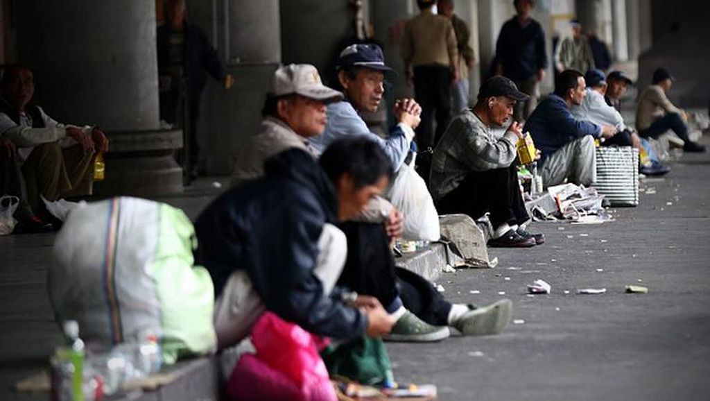 Potret Mengejutkan Gelandangan di Balik Gemerlap Jepang Potret Mengejutkan Gelandangan di Balik Gemerlap Jepang