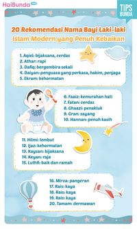 45 Nama Bayi Laki-laki Bermakna Yang Dilindungi Allah SWT Dari Berbagai ...