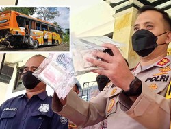 Kapolres Tabanan Sebut Kampas Rem Bus Maut Menghitam karena Panas