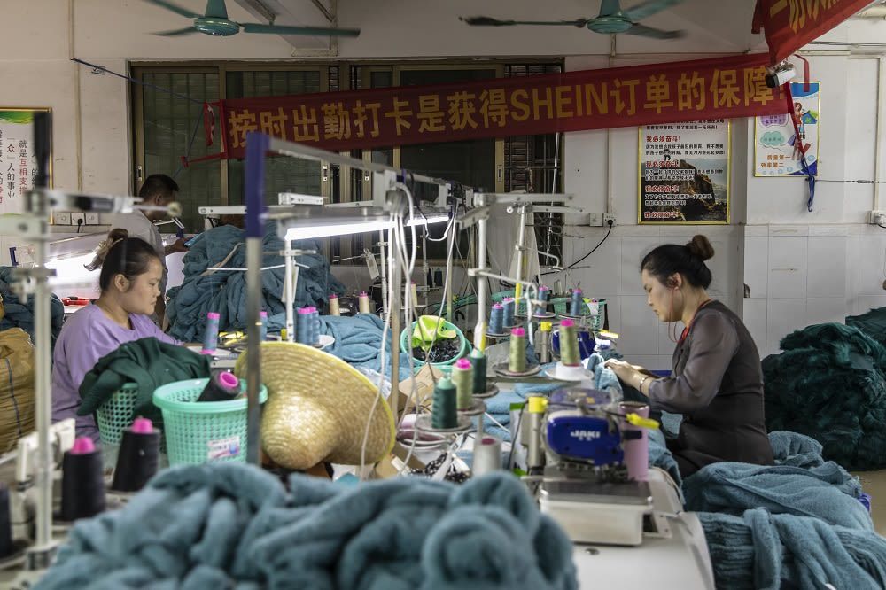 Pekerja di Shein