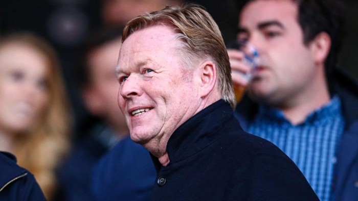 ROTTERDAM, NETHERLANDS - APRIL 8: Ronald Koeman during the Dutch Keukenkampioendivisie match between Excelsior and Telstar at Van Donge & De Roo Stadion on April 8, 2022 in Rotterdam, Netherlands (Photo by Ben Gal/BSR Agency/Getty Images)