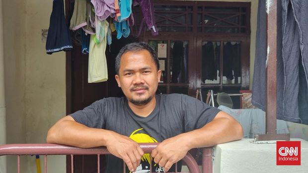 Trisno Riyadi, 30 Tahun, warga Jalan SMP 76, Johar Baru, Jakarta Pusat.