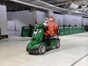 Masjidil Haram Sediakan Skuter Listrik, Mudahkan Jemaah Haji Tawaf dan Sai Masjidil Haram Sediakan Skuter Listrik, Mudahkan Jemaah Haji Tawaf dan Sai