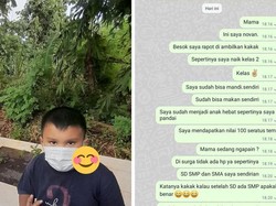 Viral Bocah SD Pamer Nilai Rapor pada Ibunya yang Sudah Meninggal
