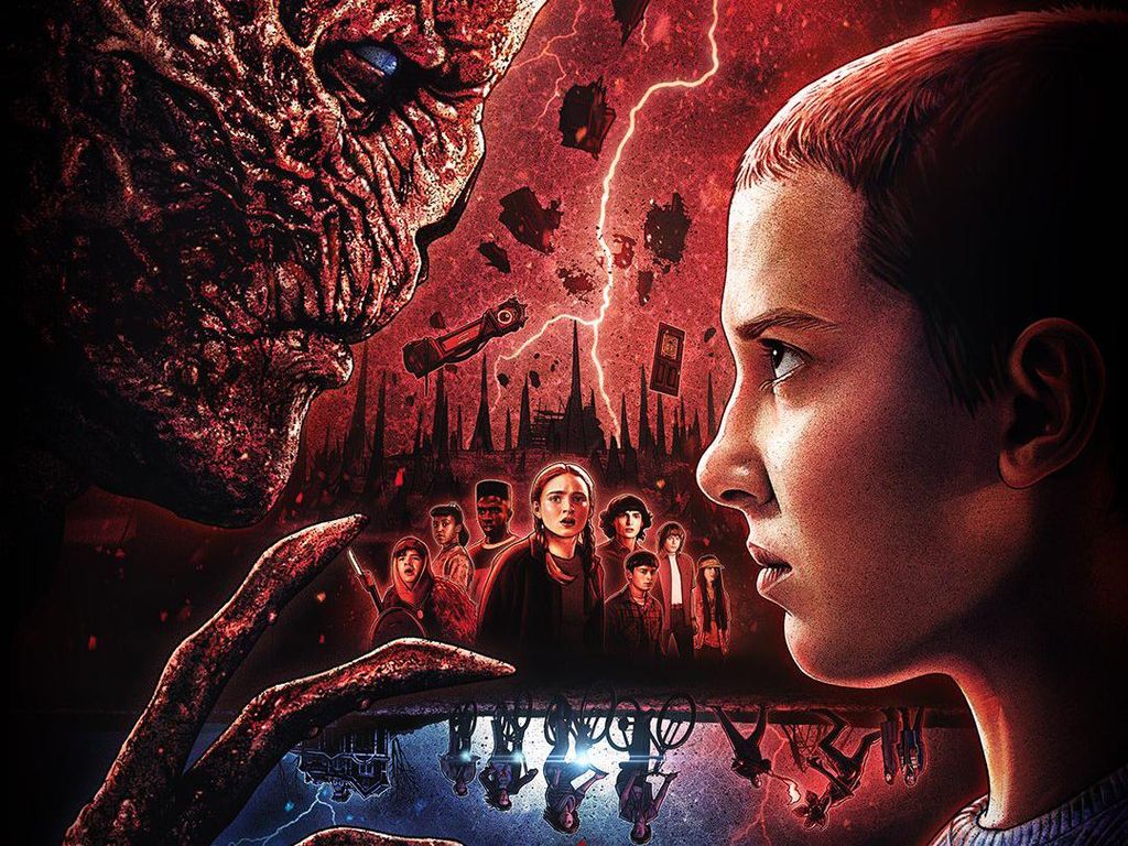 Eleven Vs Vecna di Poster Stranger Things 4 Volume 2, Makin Nggak Sabar! Eleven Vs Vecna di Poster Stranger Things 4 Volume 2, Makin Nggak Sabar!