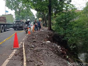 Warga Tasik Minta Tebing Jurang Lokasi Kecelakaan Bus Diperbaiki