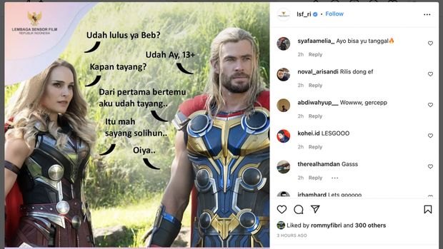 Thor Love and Thunder