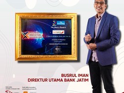 Bank Jatim Raih Penghargaan Indonesia Innovation Awards 2022