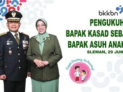BKKBN Kukuhkan KASAD Jenderal Dudung Jadi Duta Bapak Asuh Anak Stunting