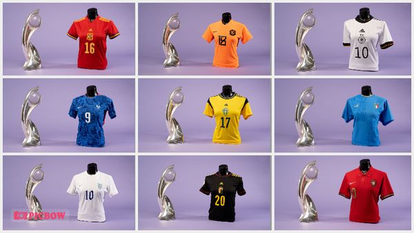 Deretan Jersey Resmi Piala Eropa Wanita 2022