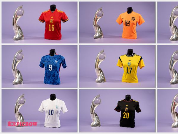 Deretan Jersey Resmi Piala Eropa Wanita 2022