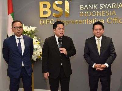 Erick Thohir Kunjungi Kantor Perwakilan BSI di Dubai