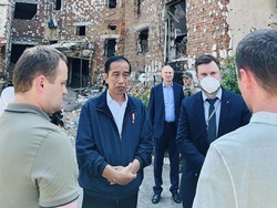 Saat Jokowi Kunjungi Kota Irpin Ukraina: Sangat menyedihkan Sekali!