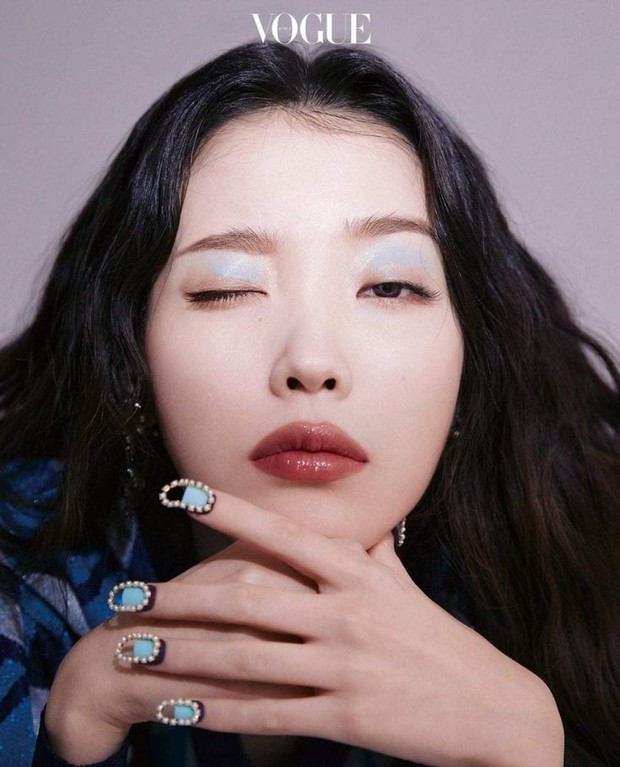 Nail art ala IU