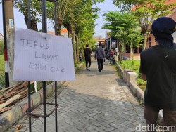 Aksi Bongkar Paving Pria Sidoarjo Kalah Pilkades Sempat Diwarnai Adu Mulut