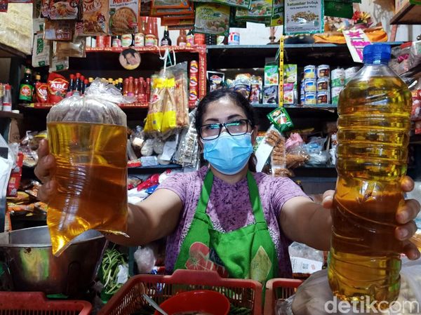 Tengok Penerapan Uji Coba Beli Migor Pakai PeduliLindungi di Bali