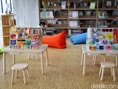 Taman Ismail Marzuki Punya Perpustakaan Umum yang Instagramable Lho...