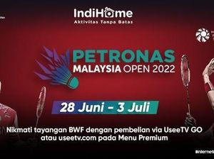 Mau Nonton Live Streaming Petronas Malaysia Open 2022? Ini Caranya