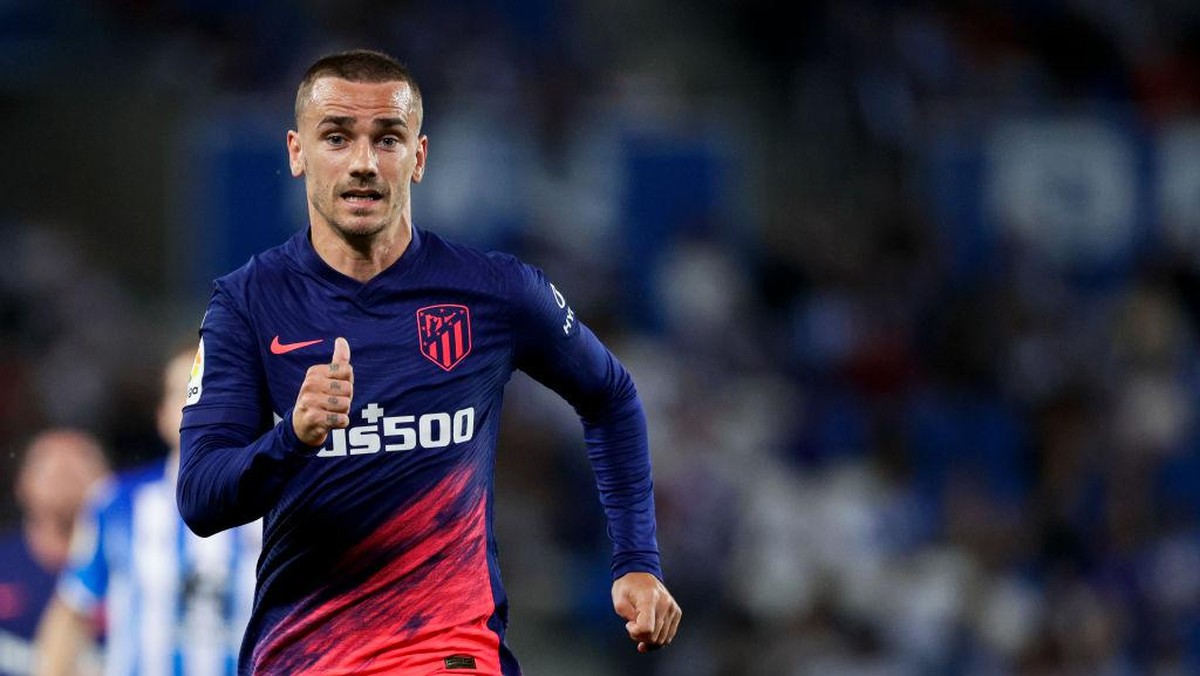 Griezmann diharapkan akan lanjut bermain di Atletico musim depan. Foto: Getty Images/Soccrates Images