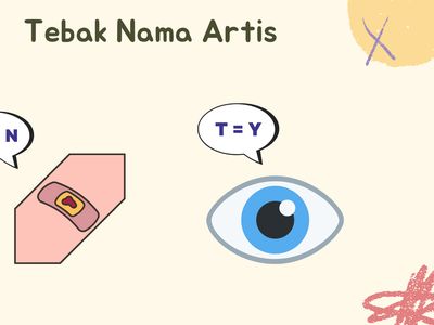 Seru-seruan Tebak Nama Artis, Bikin Otak Segar dan Fokus Balik Lagi