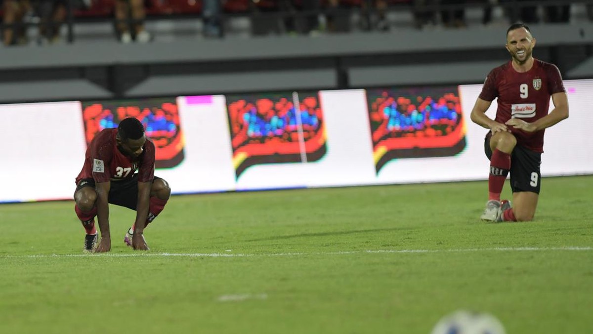 Bali United tersingkir dari AFC Cup 2022. (Foto: ANTARA FOTO/Nyoman Budhiana)