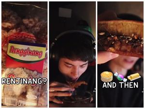 Cicip 7 Jajanan Indonesia Saat Live Streaming, Bule Ini Kepincut Martabak