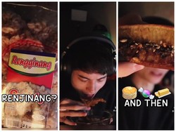 Cicip 7 Jajanan Indonesia Saat Live Streaming, Bule Ini Kepincut Martabak