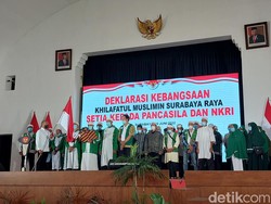 53 Anggota Khilafatul Muslimin di Jatim Deklarasi Setia Pancasila dan NKRI