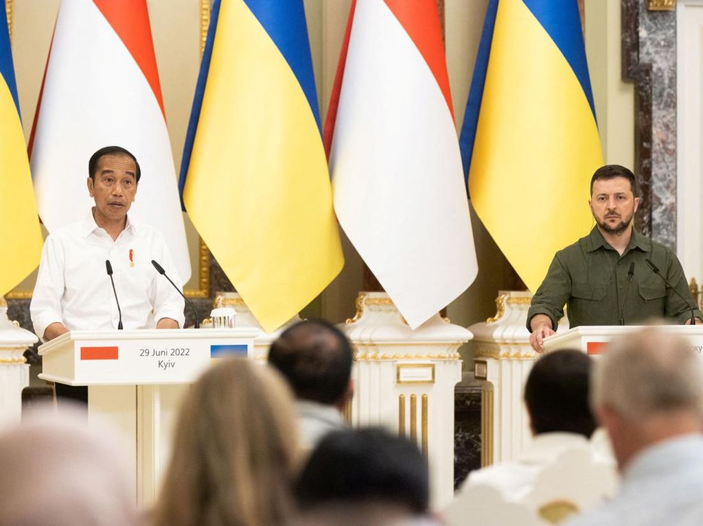 Jokowi Sebut Lawatannya ke Rusia dan Ukraina Belum Bisa Meredam Perang