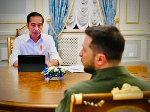 Zelensky Terima Undangan Jokowi untuk Datang KTT G20 Bali, Tapi...