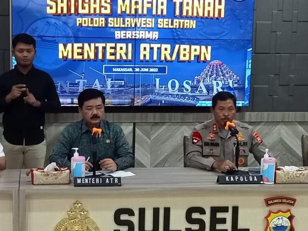 Polda Sulsel Tangani 181 Kasus Mafia Tanah, Termasuk Lahan Masjid Al Markaz