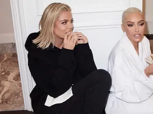 Kim dan Khloe Kardashian Dituduh Pura-pura Makan Pizza Demi Foto