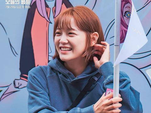 Kim Sejeong dalam Today's Webtoon