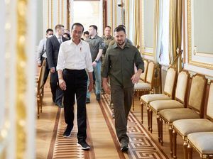 Dikunjungi Jokowi, Zelensky Harap Perang di Ukraina Segera Berakhir