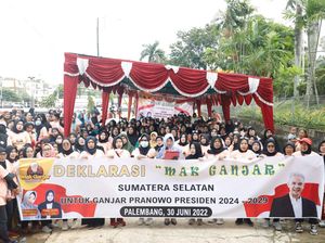 Mak Ganjar di Sumsel Dukung Ganjar Pranowo Nyapres 2024 Mak Ganjar di Sumsel Dukung Ganjar Pranowo Nyapres 2024