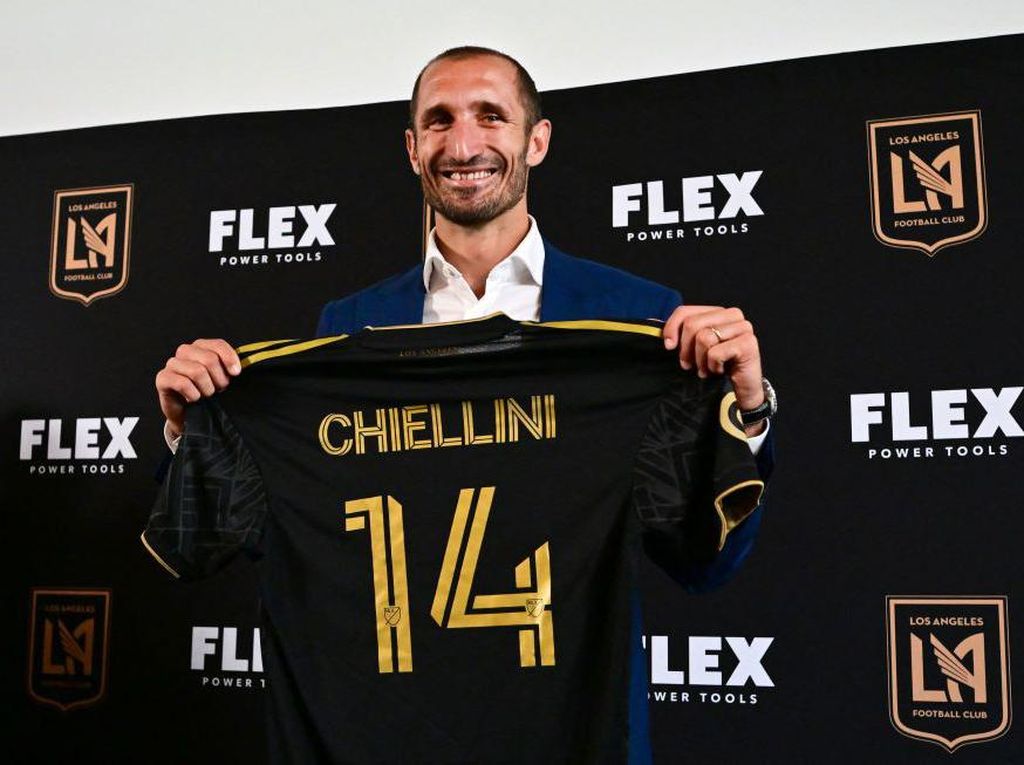 Chiellini ke Los Angeles FC karena Pengaruh Pirlo dan Nesta
