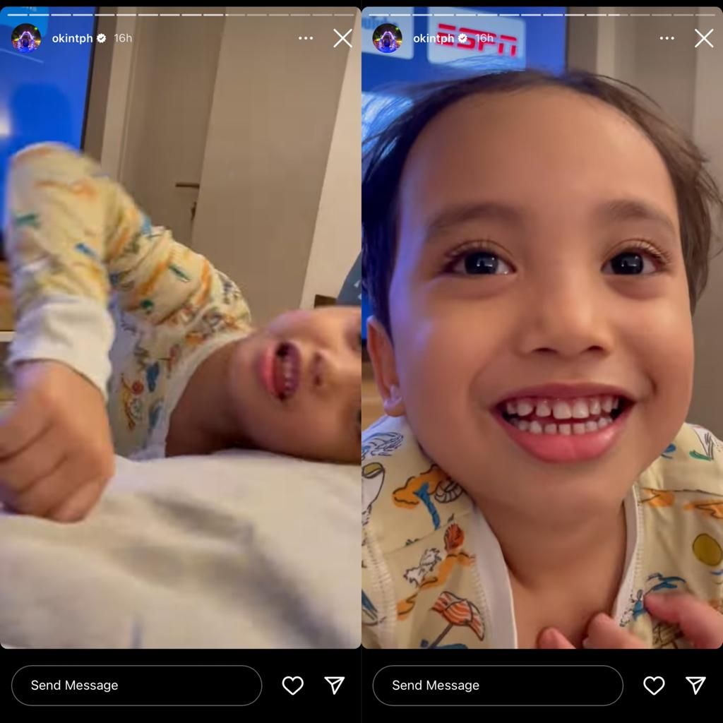 Momen Xabiru meminta adik lagi kepada Okin