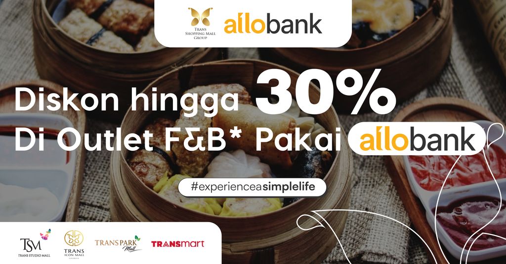 Promo Allo Bank di Outlet F & B