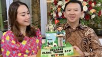 10 Momen Puput Nastiti Devi Rayakan Ultah Ahok dan Makan Bareng Keluarga