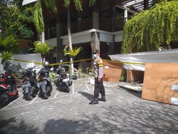 Gas Meledak-Api Menyembur di Villa Kuta Utara, Sekuriti Luka-luka