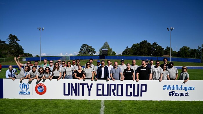 NYON, SWITZERLAND - JUNE 29: during the UNITY EURO Cup 2022 at Colovray Sports Center, on June 29, 2022. (Photo by Kristian Skeie - UEFA/UEFA via Getty Images)