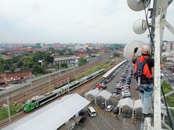 XL Axiata Perkuat Sinyal Internet di Jalur KRL Yogyakarta-Solo