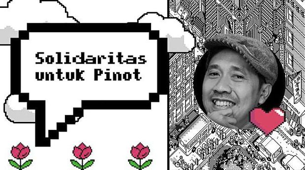 Animator Pinot Terserang Stroke