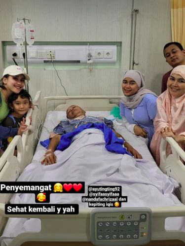 Ayah Rojak Dirawat di RS, Ibu Ayu Ting Ting Bahas Penyemangat Hidup