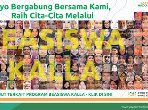 Beasiswa Kalla 2022 Dibuka untuk Maba, Bisa Kuliah Gratis hingga Lulus