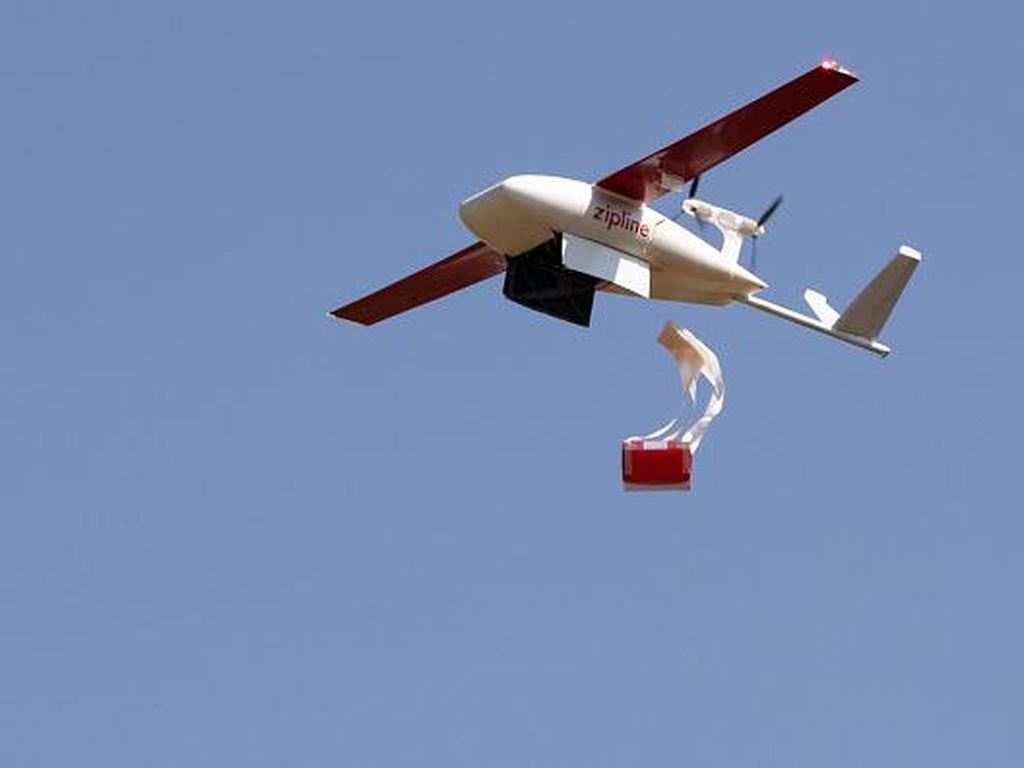 Drone Ini Kirim Bantuan Medis ke Daerah Pelosok Rwanda Drone Ini Kirim Bantuan Medis ke Daerah Pelosok Rwanda