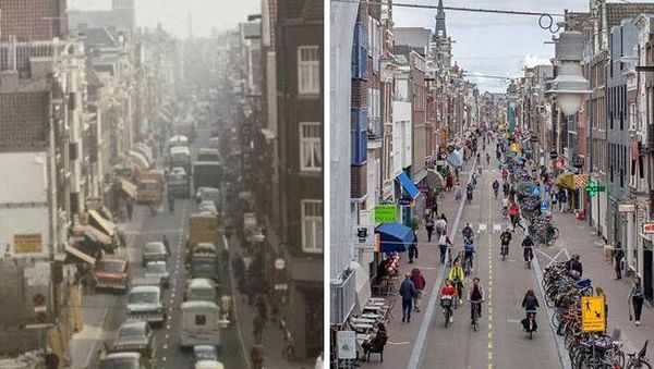 Foto Suasana Zaman Dulu Vs Sekarang yang Bikin Tercengang