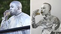 10 Aksi Kocak Tiru Gaya Seleb ala Funny Toheeb