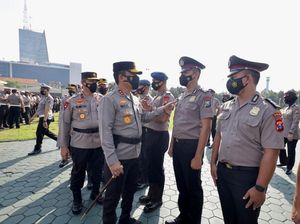 Hadiah HUT Bhayangkara, 477 Personel Polda Jatim Naik Pangkat