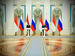 Sambutan Lengkap Putin Saat Temui Jokowi yang Bawa Pesan Zelensky